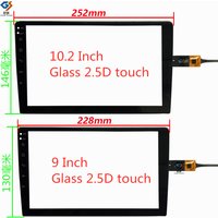 9 inch 10.2 inch GPS car Tablet Touch Screen Digitizer Glass Sensor GPS Car Radio Multimedia Video Player For DSP Android 10 PX6