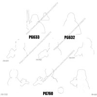 PG Action Figures Movie Building Blocks Bricks PG632 PG633 PG654 PG655 Best Gift for Boys Girls Birthday & Holidays Toys