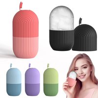 【Face Ice Roller Silicone Beauty Ice Mold Massage Tool Eye Puffiness Ice Facial Roller Shrink Pores Mold】