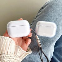 Case For AirPods Pro 2nd Generation Transparent Wireless Headphones Protective Shell For Airpods Pro 2 Bluetooth Earphones Cover