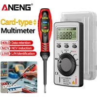 Portable Electrician Tool Set AN101+B18 Digital Multimeter Professional Tester Automotive AC DC Voltage Current Voltage Pen Kit