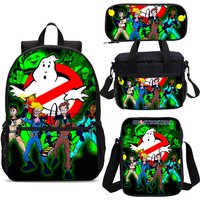 Ghostbuste 3D R Print Kids S Backpack 3pcs Set Children Student Bookbag Teenagers Boys Girl Anime Rucksack Mochila Gifts