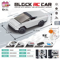 MOC creative remote control car toys 1:20 remote control racing building blocks classic racing collection toy boy holiday gift