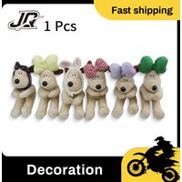 Plush Dog Doll Car Styling Decoration Wiper Rod Handle Creative Automotive Interior Adornment