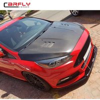 Carbon Fiber Hood Bonnet For 2015-2017 Ford Focus Front Bonnet CF