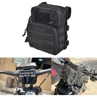 Universal Club Style Molle Traveller T Bar Bags Handlebar T-Bar Bag Tool Pouch For Harley Softail Low Rider ST Bobber Cafe Racer