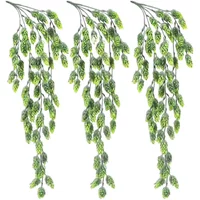 Garden Aesthetics About 80cm Artificial Pineapple Decor Cascading Vines For Wall Decor Cascading Vines Easy Maintenance Decor