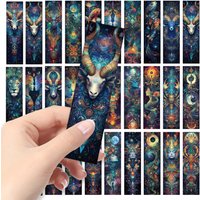 32pcs, Dreamy 12 Zodiac Bookmarks, perfect for back-to-school season, Christmas, Halloween, teachers, readers, and birthdays.