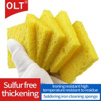 High Temperature Enduring Cleaner Sponge 936 Soldering Iron Tip clean Welding Soldering Iron Tip Cleaner Tools Clean Sponge