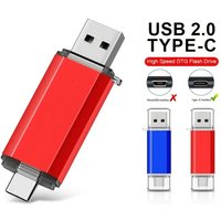 Clé USB OTG 2 en 1 de type C, support à mémoire de 128 Go 64 Go 128 Go, lecteur flash haute vitesse, nouvelle collection