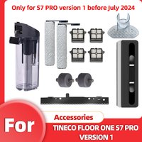 Roller For Tineco Floor One S7 Pro Version1 Part Scraping Strip Lid Roller Brush Cover Clean Dirty Water Tank Filter Accessories