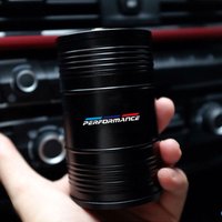 Car Cigarette Ashtray With Lid Portable Vehicle Ashtray sticker For BMW X1 f48 f36 f40 f32 X5 e53 x6 e71 Performance Accessories