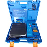 VES-50A/100B Manual Refrigerant Recovery Electronic Balance High-Precision Metal Freon Quantitative Filling Electronic Scale 9V
