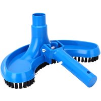 Pool Vacuum Head Half Moon Flexible Swimming Pool Curved Suction Head Cleaning Accessory Pool Vacuum Head