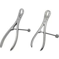 1pcs Bone Holding Forceps Stainless Steel Toothed Phalanges Reduction Forceps Veterinary Orthopedics Instruments Pet