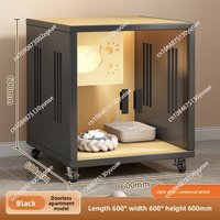 Family Cat Villa Luxury Indoor Cat House Large Free Space House Wooden