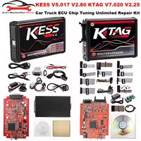 A+++ EU Version KESS V2 V5.017 KTAG V7.020 ECU Programming Tool OBD2 BDM ECU Programmer for Car Truck Kess Ktag ECU Programmer