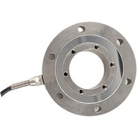 Annular Compression Load Cell Low Profile Pancake Sensor for Material Testing Machine & Assembly Lines 4.Compatible with