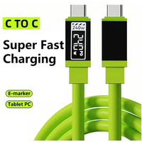 240W USB Type C Cable PD Fast Charging Phone Charger Data Cord USB C to USB C Quick Charge Wire For iPhone Samsung Xiaomi Cable