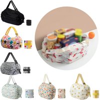 Foldable Shopping Bag Waterproof Travel Portable Storage Bag Beach Bag Supermarket Grocery Shopping Bag