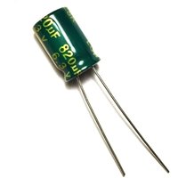 20pcs 820uF 6.3V 820MFD 6.3WV 8*12mm Aluminum Electrolytic Capacitor Radial