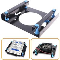 3.5" to 5.25" Internal Hard Disk Mount Bracket Rubber Stand Shock Reduce Silicone Pads Internal Bay Mount Dropship