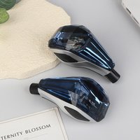 Crystal LED Light Gear Shift Knob Lever Handball Blue For Car Automatic Manual Transmission Car Modification