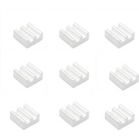 2000PCS 7mmx7mmx3.5mm Mini Radiator IC Chip Heatsink Motherboard Aluminum Heatsinks 7*7*3.5mm