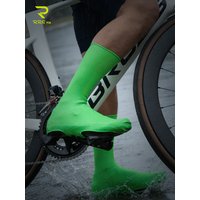 AliExpress rrskit RRSKIT Cycling Silicone Locking Shoe Covers Road MTB Bicycle Windproof Waterproof Shoe Protective Cover High Quality Shoe Cover