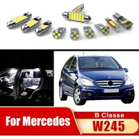 Car LED Bulbs For Mercedes Benz B Classe W245 B180 B200 12v Interior Reading Lamp Trunk Glove Box Lights Accessories