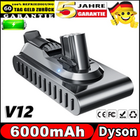 Bateria litowa 25,5V 6000mAh do odkurzaczy Dyson V12, ultracienkich modeli bezprzewodowych Dyson SV20, SV30, SV35, SV46.