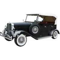 CE certified low speed electric classic car with canopy comfortable sightseeing classic car leisure travel classic car
