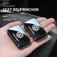 FFor Volkswagen VW Polo Golf T5 Caddy T4 Touran GTI Passat Scirocco Tiguan GTD Car Seat Belt Stabilizer Holder Auto Accessories