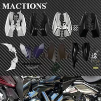 Motorrad Mid-Frame Hitzeschild Luftabweiser Für Harley Touring Street Road Glide Road King FLHR Softail FLSTF Dyna Fatboy FXD