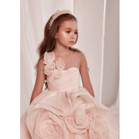 Flower Girl Dress Wedding Dresses Appliques Princess Evening Gowns Toddlers Kids Birthday Party GIFT First Communion Gown