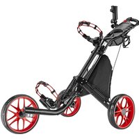New Design Golf Push Cart Trolley Portable Moving Foldable 4-Wheel Cart with Enhanced Stability Features