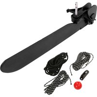 6pcs 51x7.5cm Kayak Tail Canoe Rudder Direction Foot Control Steer Tool Kit Nylon Boat Kayak Accessories Rope Rudder Ball Buckle