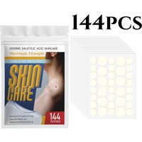 144 Pcs Fragrance & Preservative-Free Skin Tag Patches, Invisible Coverage for Moles/Corns/Calluses, Gentle for All Skin Types.