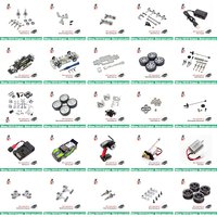 WLtoys 1/28 284131 K969 K979 K989 K999 RC Car Parts Metal Upgrade Swing Arm Steering Cup Shock Bracket Steering Link Shock