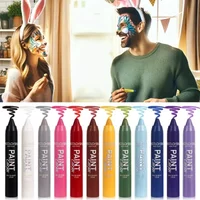 1PC Face and Body Paint Sticks - Sweatproof, Long-lasting, Matte Finish, Multi-color Suitable for Parties