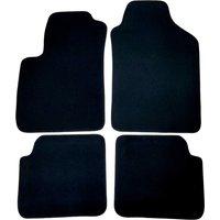 Thickening Car Floor Mats For Fiat 500 2013 to 2024 Velour Waterproof Black Carpet Rugs Auto Liners New