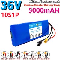 10S1P 36V 5000mAh Batterie 5Ah 18650 Lithium Li-ion Batteries Rechargeables Voiture Électrique Vélo Scooter 20A BMS 500W