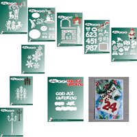 Christmas fireplace Santa Cutting Dies Scrapbook Diary Decoration Stencil Embossing Template DIY Greeting Card Handmade 2026
