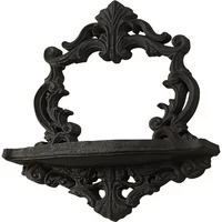 Victorian Decorative Floating Shelves Classical Hollow Carving Wall Mounted Hanging Shelf Stand For Plant Books Frame