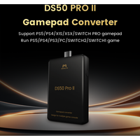 Coovelite DS50Pro II Game Controller Converter for PS4 PS3 Switch 2 PC Xbox PS Switch Pro Gamepad Adapter with Turbo Gyroscope