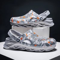 Flat Sandals Men Shoes EVA Slippers Garden Platform Sandals Man Summer Sandals New Male Sneakers Outdoor Flip Flops Home