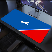 Mouse A-Alpine Pad Non-slip Lockedge Office T-Team Logo Student Gaming Thickened Large Writing Cushion F1 MousePad