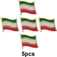 1-100pcs Iran Flag Lapel Pin Flag badge Brooch Pins Badges