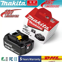 Original Makita 18V DDF487 BL1860 BL1850B BL1850 BL1840 BL1830 Screwdriver Battery Charger 18v Replacement Power Tool Batteries