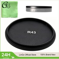 Lin Go Metal Lens Filter Front Cap Cover, Aluminum Alloy Screw-in Universal Dust Cap for 37mm-95mm Lens Accessories